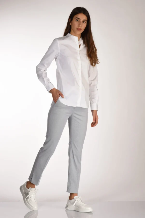 pantalone kimama blu/bianco