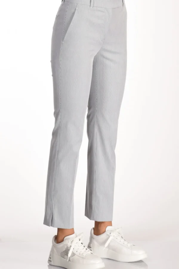 pantalone kimama blu/bianco