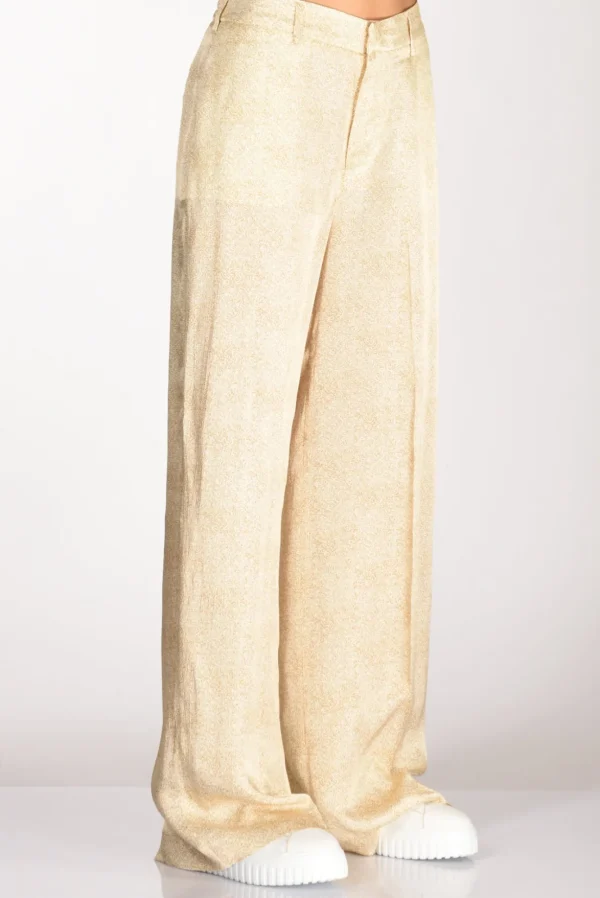 pantalone l beige scuro/beige chiaro