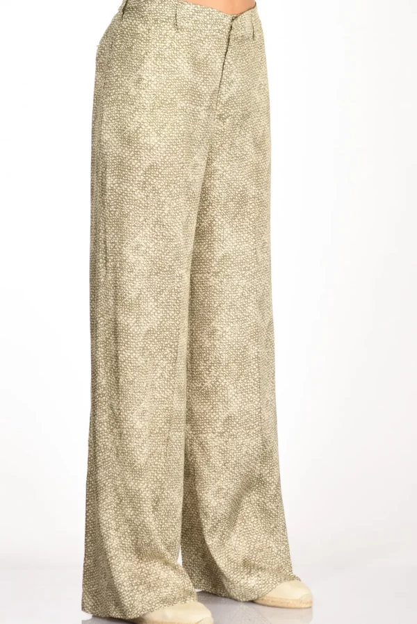 pantalone l marrone chiaro/beige