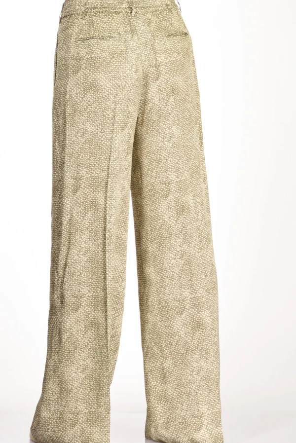 pantalone l marrone chiaro/beige