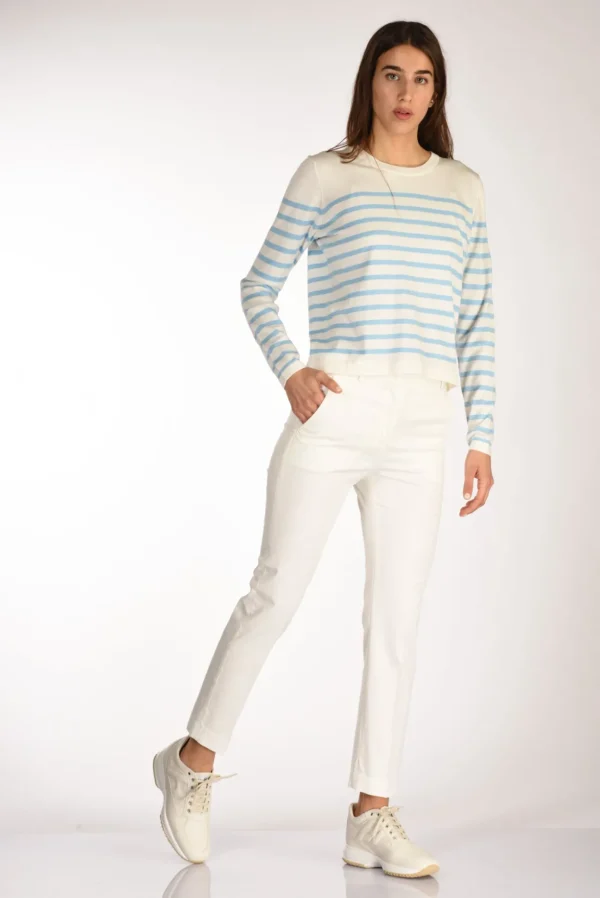 pantalone leyre bianco naturale