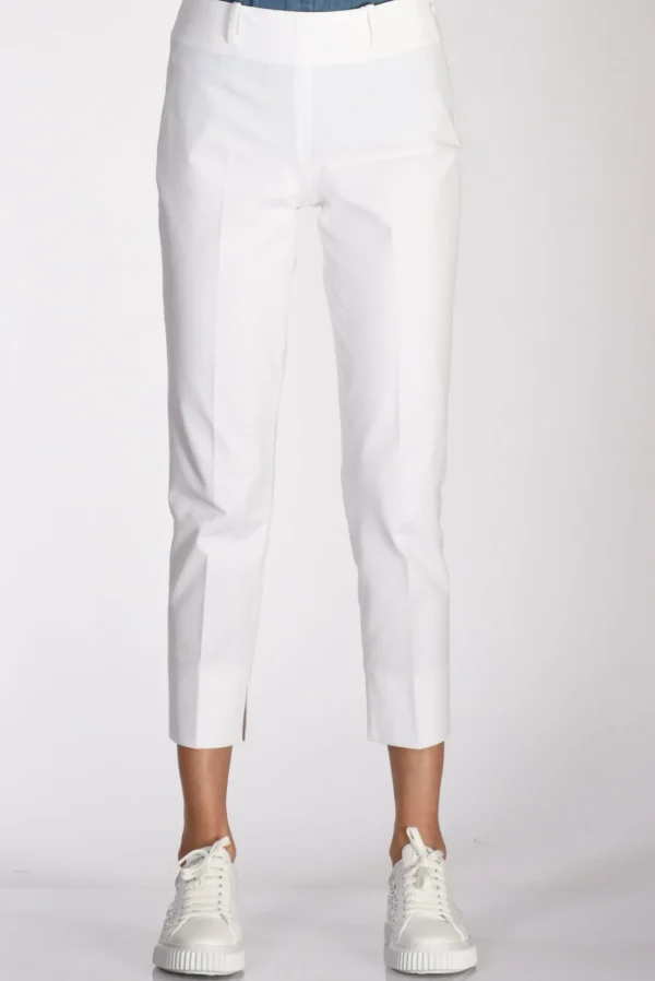 pantalone nadine bianco