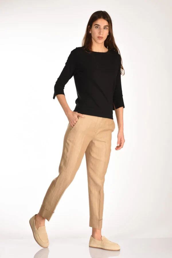 pantalone nevet beige