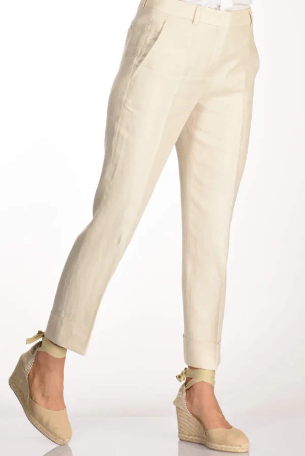 pantalone nevet beige chiaro