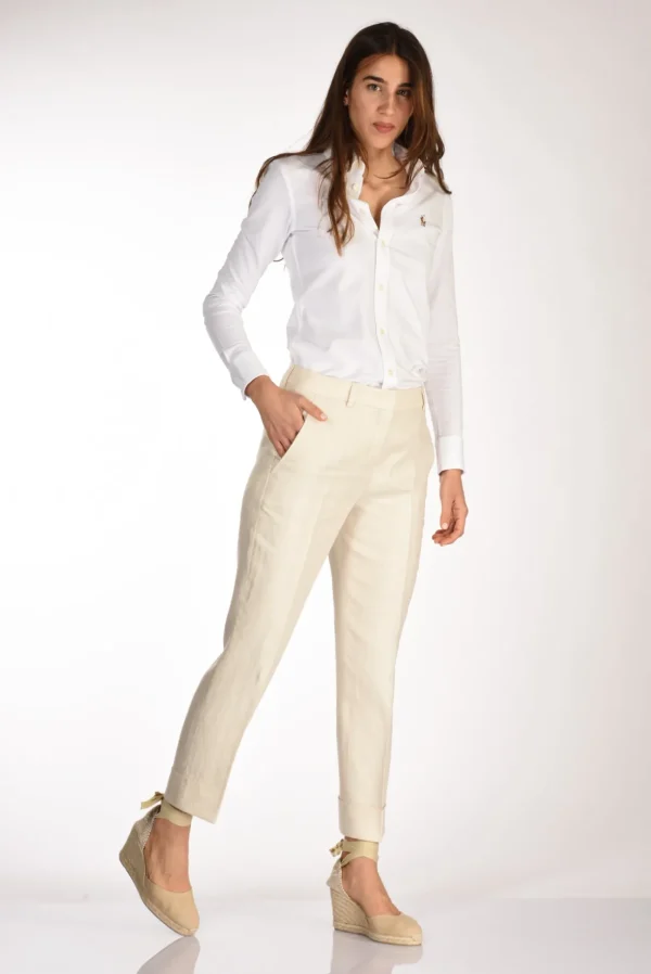 pantalone nevet beige chiaro