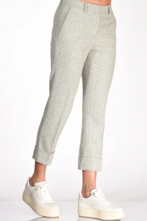 pantalone nevet grigio/nero