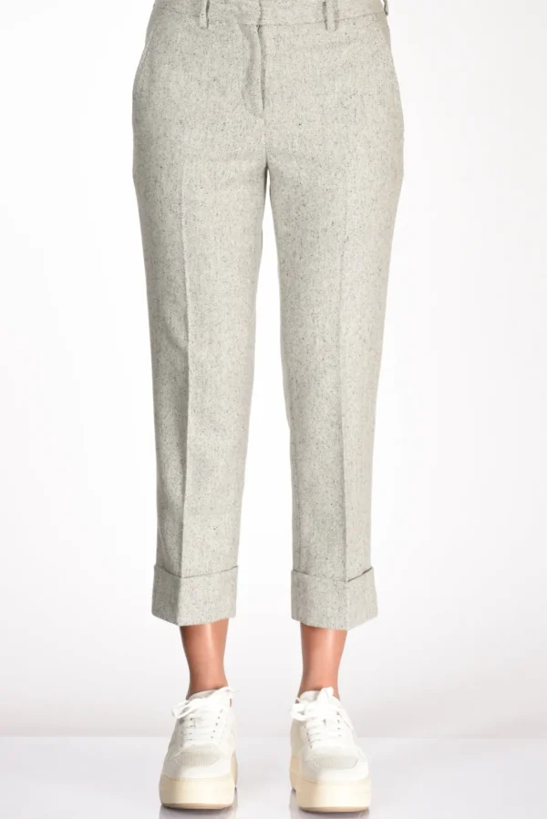 pantalone nevet grigio/nero