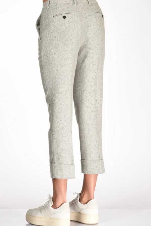 pantalone nevet grigio/nero