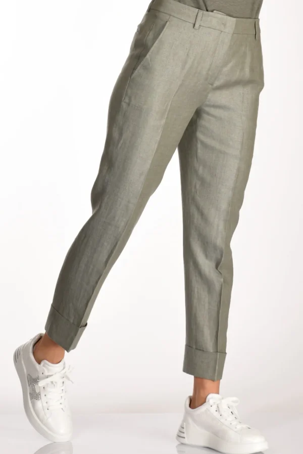 pantalone nevet verde salvia