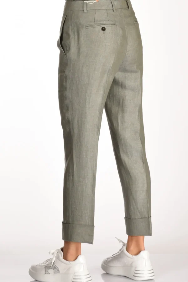 pantalone nevet verde salvia