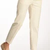 pantalone new york bianco naturale