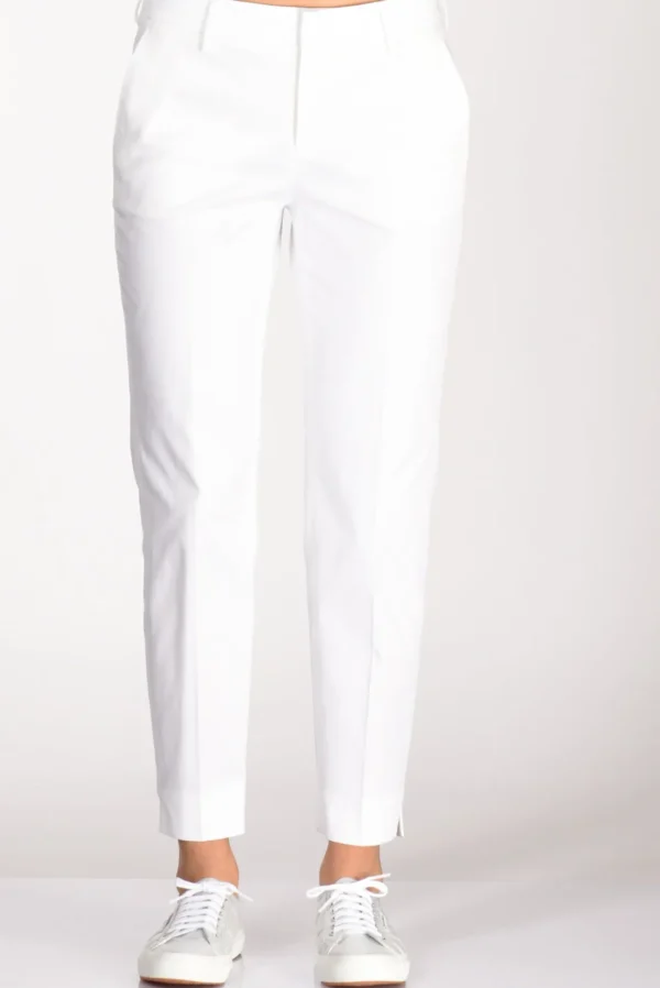 pantalone new york bianco