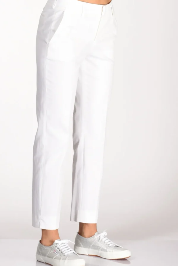 pantalone new york bianco