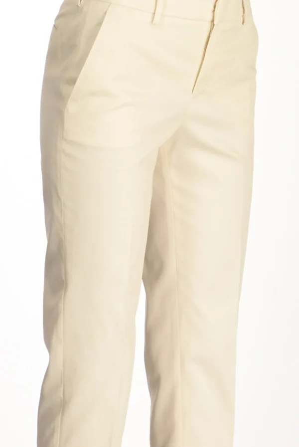 pantalone new york bianco naturale