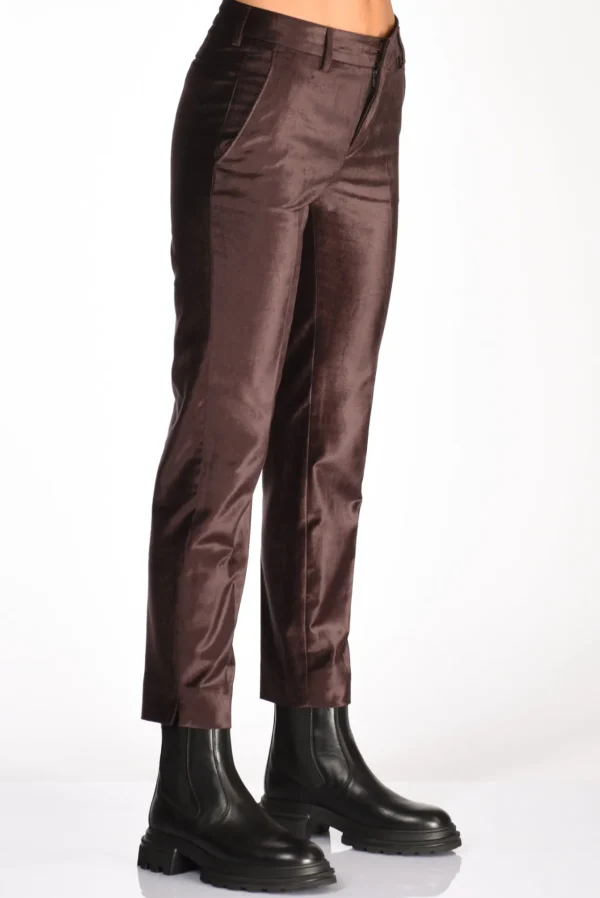 pantalone new york marrone