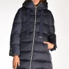 piumino a-shape blu