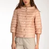 piumino doubleface rosa/beige