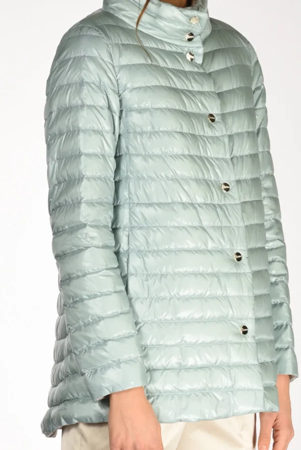 piumino reversibil azzurro/beige