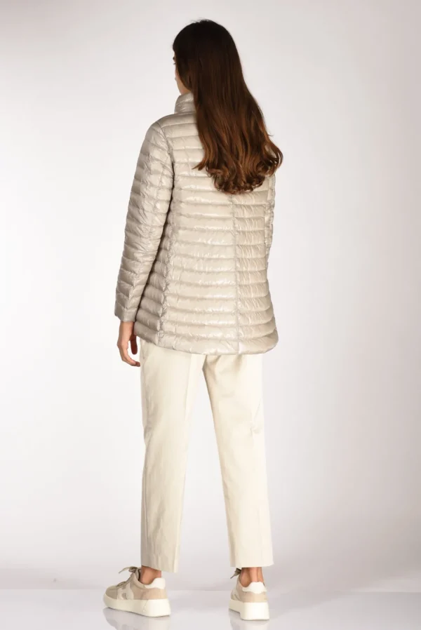 piumino reversibil azzurro/beige