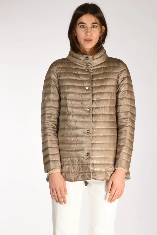 piumino reversibil beige chiaro/beige