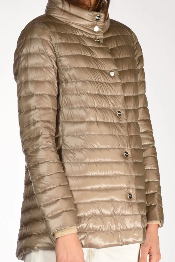 piumino reversibil beige chiaro/beige