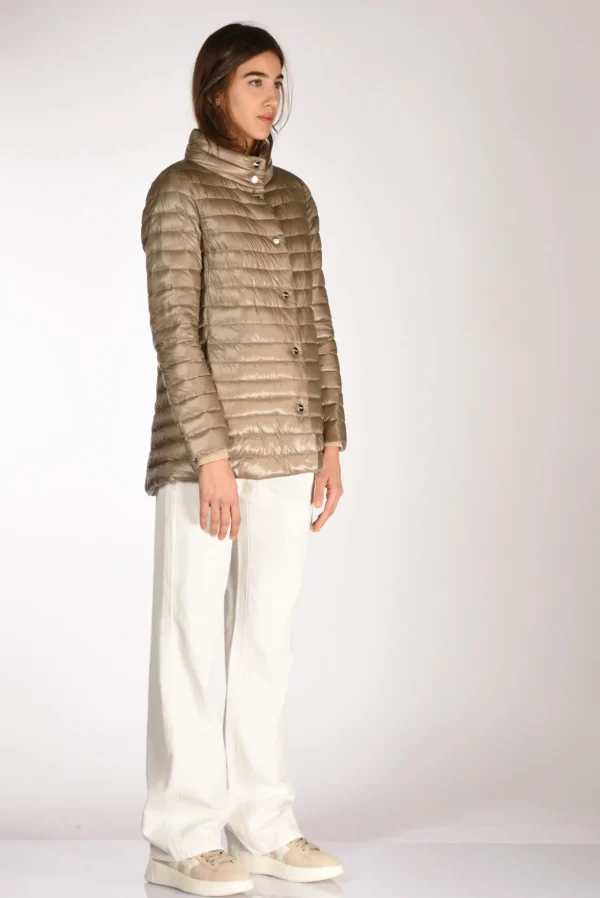 piumino reversibil beige chiaro/beige