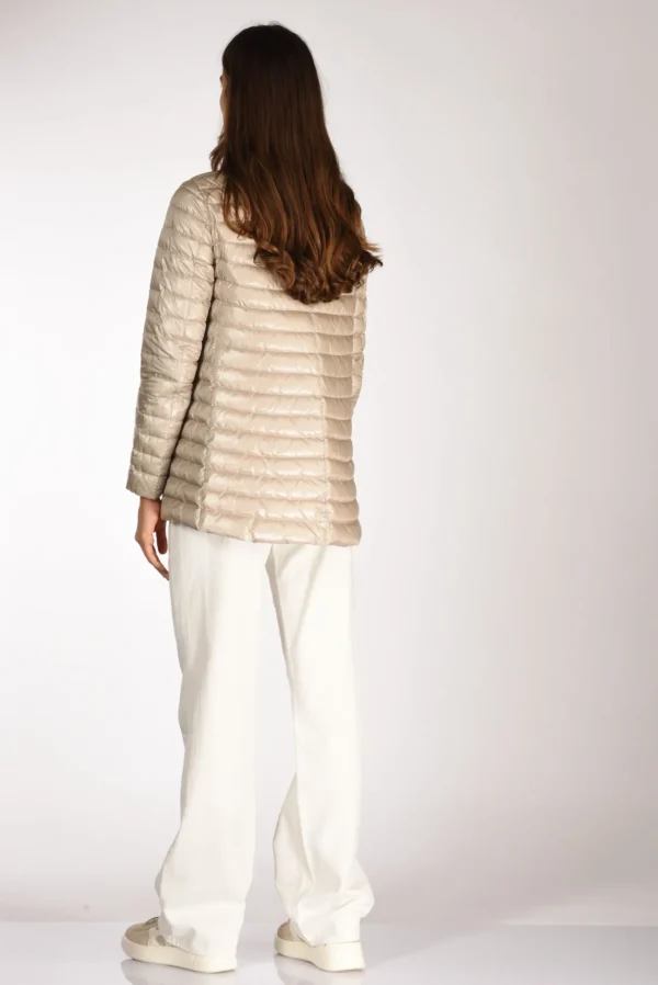 piumino reversibil beige chiaro/beige