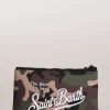 pochette stampa verde
