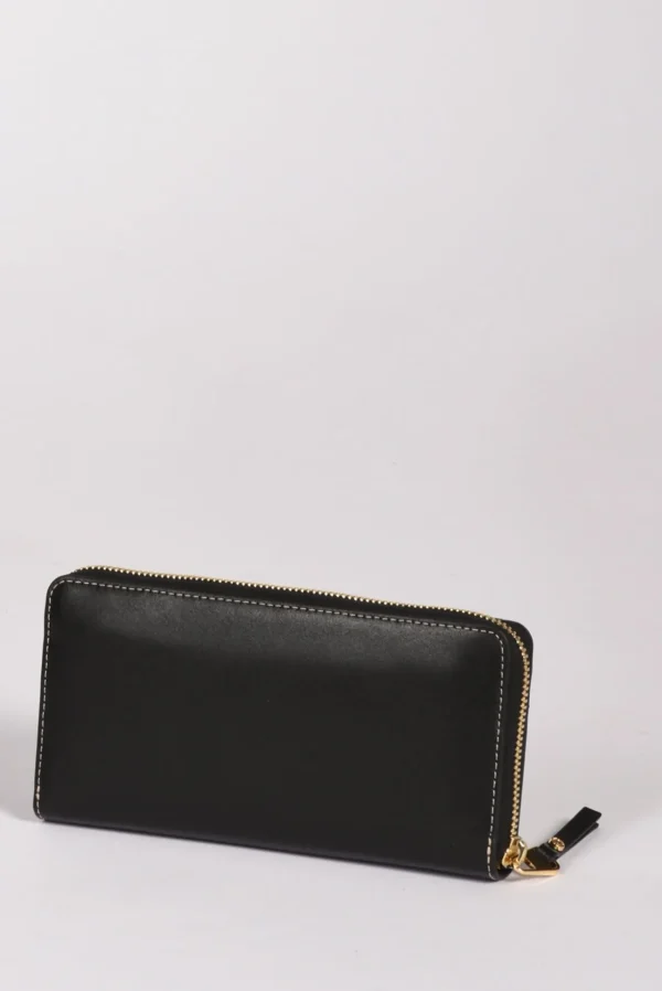 portafoglio zip nero