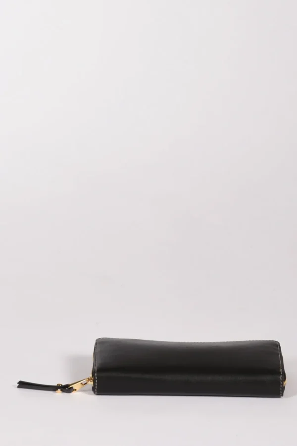 portafoglio zip nero