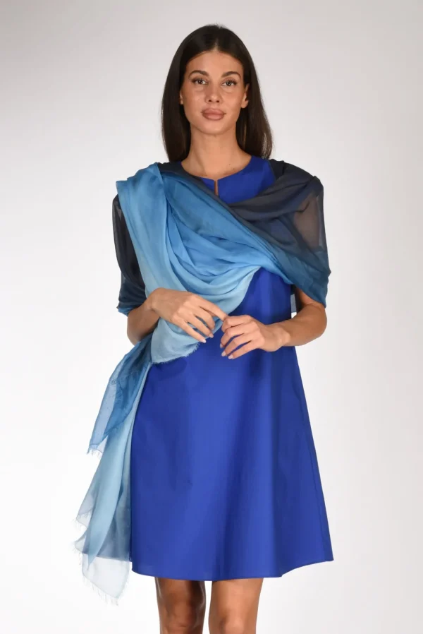 sciarpa ginevra azzurro/blu