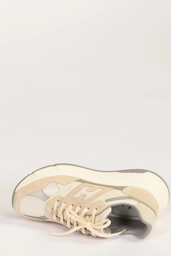 sneakers h669 beige/grigio