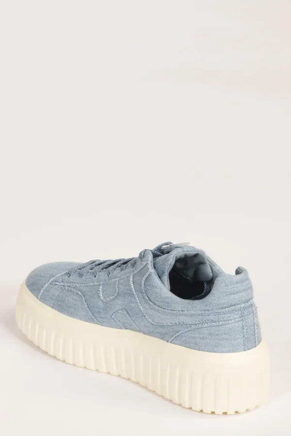 sneakers h-stripes azzurro