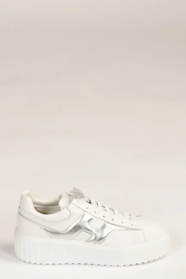 sneakers h-stripes bianco