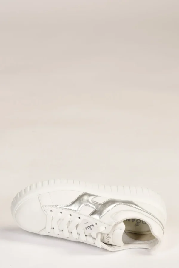 sneakers h-stripes bianco