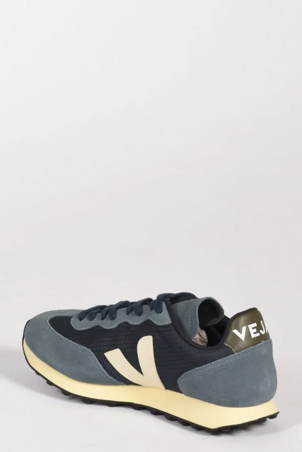 sneakers stringata blu/bianco
