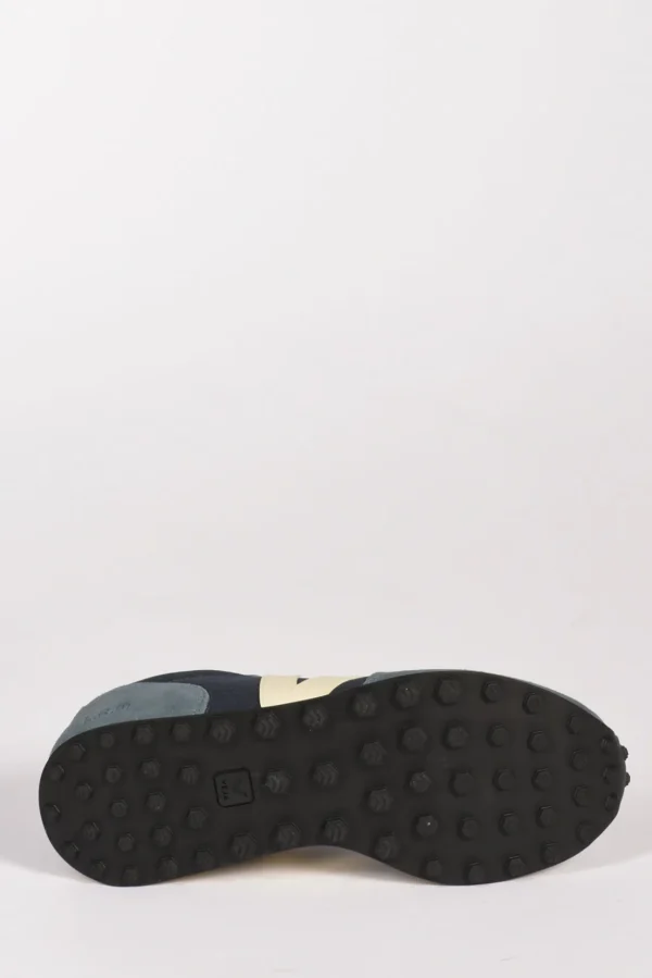 sneakers stringata blu/bianco