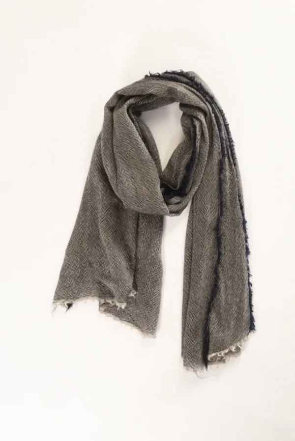 stola blu/beige