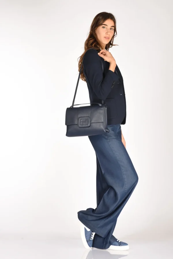 tracolla m h-bag blu