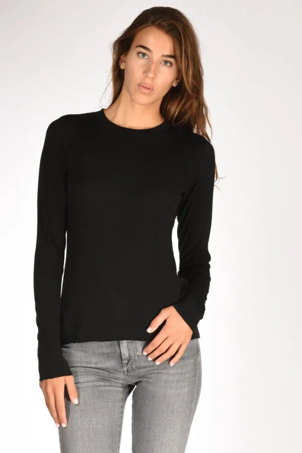 tshirt maglia nero