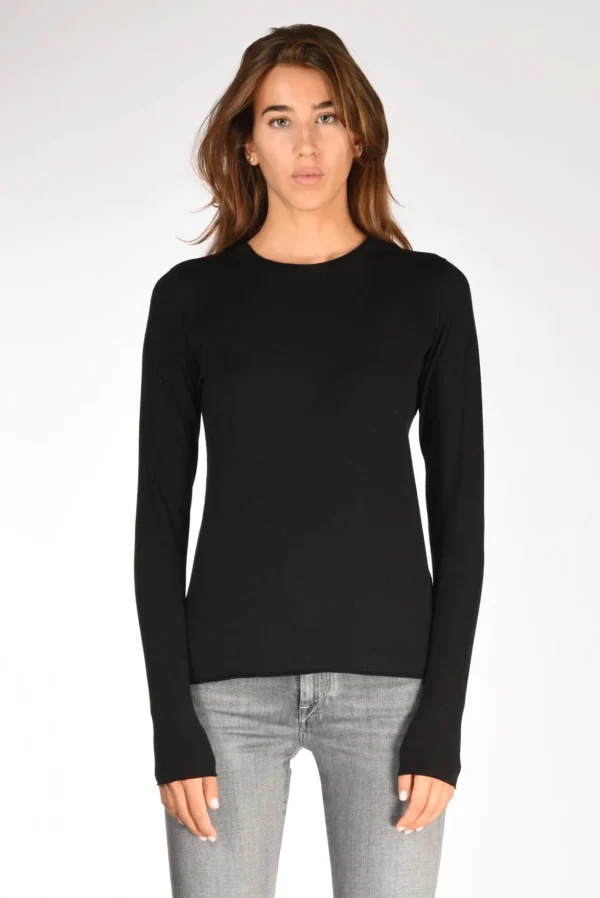 tshirt maglia nero