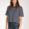 tshirt rigata blu/bianco
