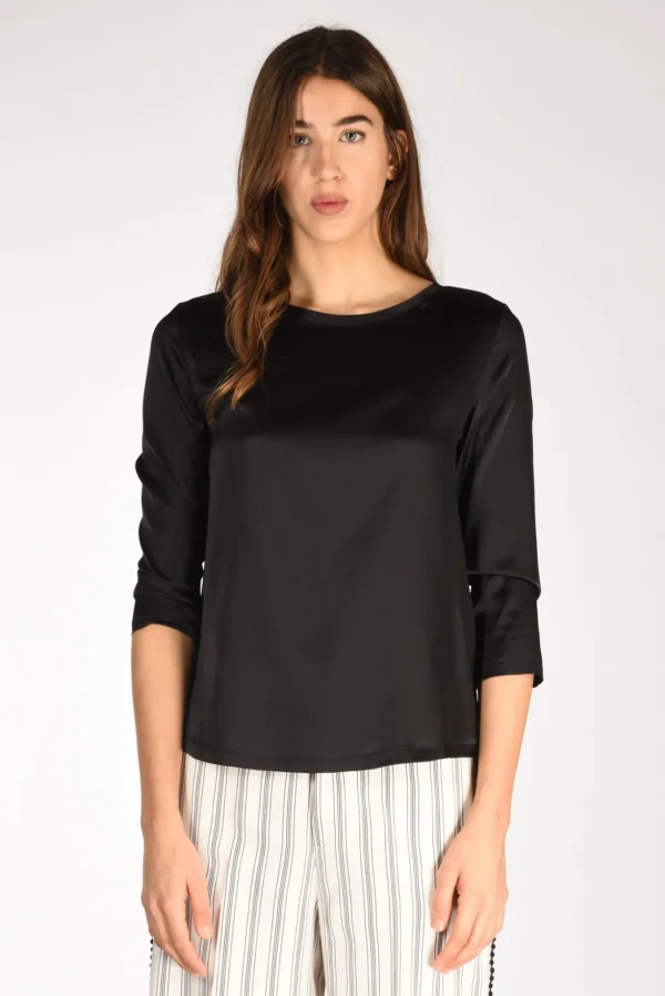 tshirt seta nero