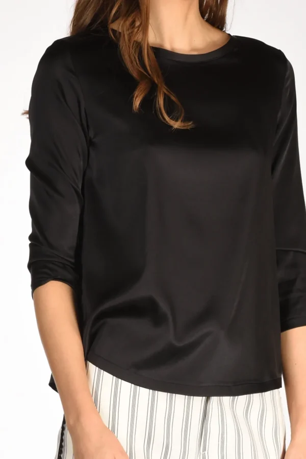 tshirt seta nero