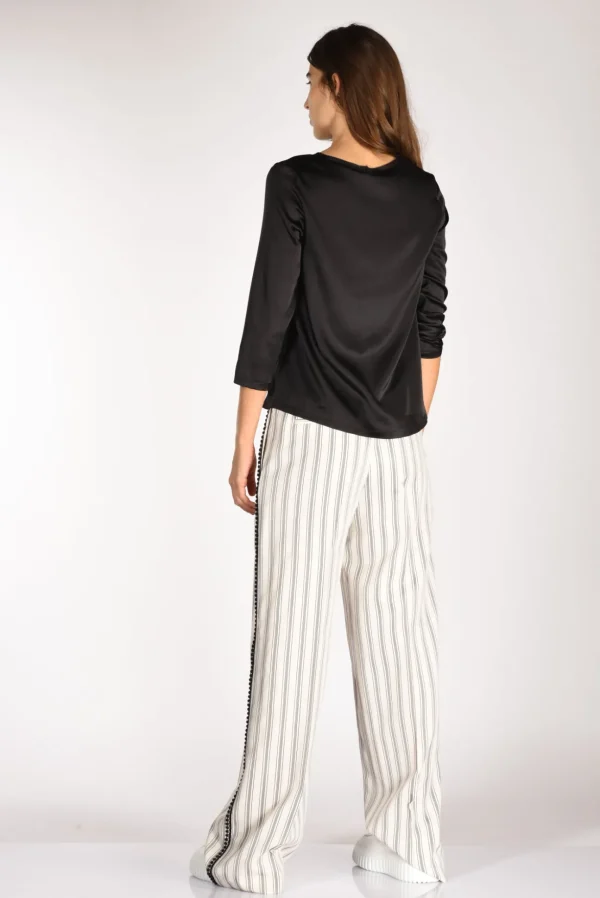 tshirt seta nero